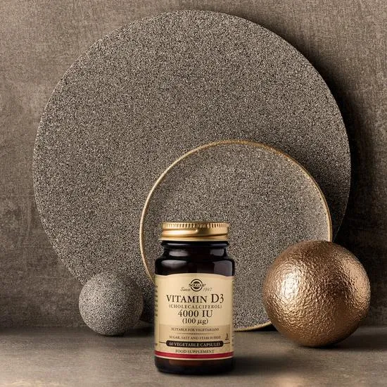 Solgar Vitamin D3 4000 IU Vegetable Capsules x 60