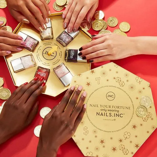 Nails Inc Nail Your Fortune Gift Set 7 x 14ml