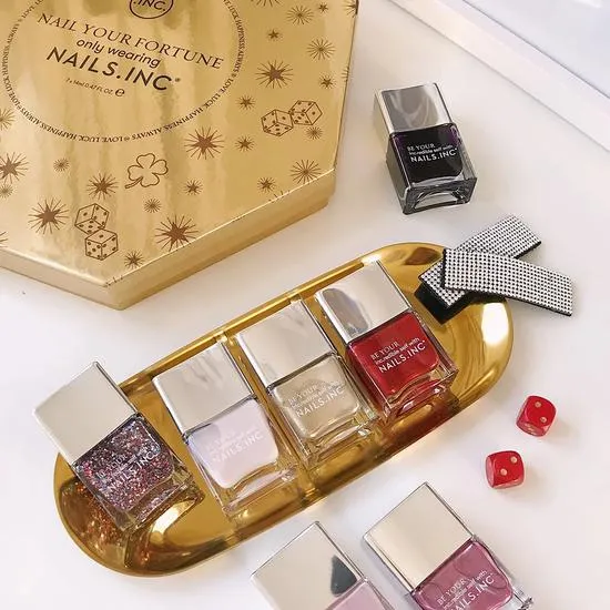 Nails Inc Nail Your Fortune Gift Set 7 x 14ml