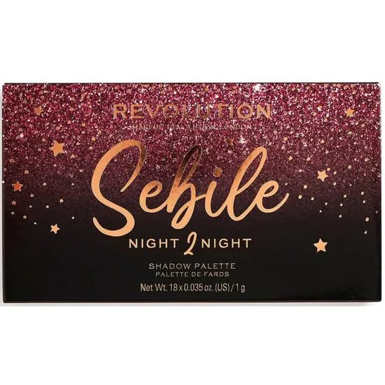 Revolution X Sebile Night 2 Night Eyeshadow Palette 18g