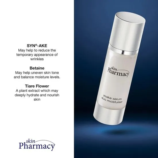 skinPharmacy Snake Serum Duo Moisturiser 2 x 50ml