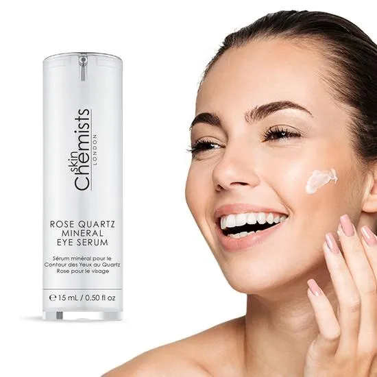 skinChemists Rose Quartz Mineral Eye Serum 15ml