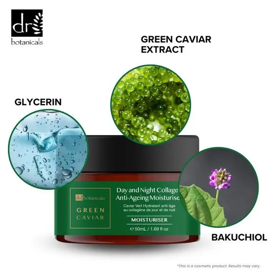 Dr Botanicals Green Caviar Day & Night Anti-Ageing Moisturiser 2 x 50ml