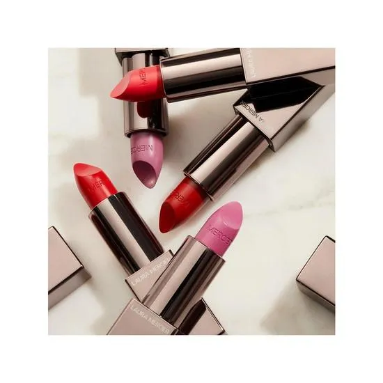 Laura Mercier Rouge Essentiel Silky Creme Lipstick Rouge Electrique orange Red