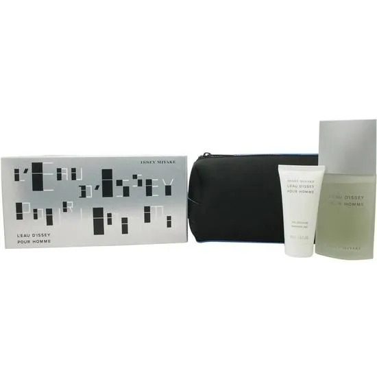 Issey Miyake L'Eau D'Issey Pour Homme Eau De Toilette Gift Set 75ml EDT + 50ml Shower Gel