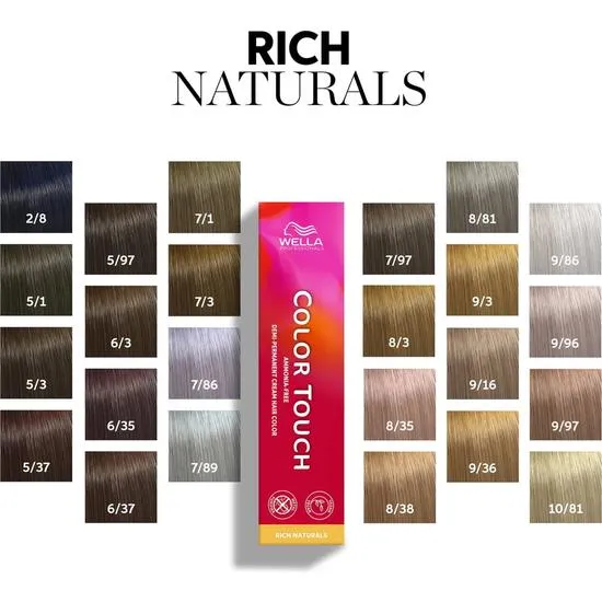 Wella Colour Touch Rich Naturals 5/1 Light Brown Ash