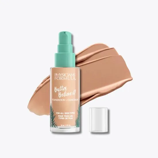 Physicians Formula Murumuru Butter Believe It! Foundation + Concealer Fair-to-Light