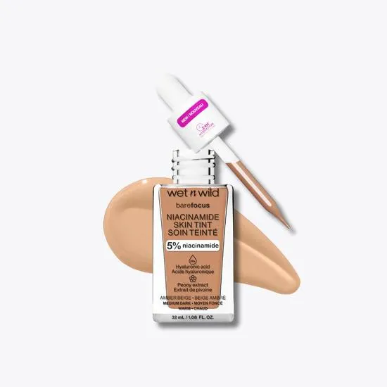Wet N Wild Niacinamide Skin Tint Amber Beige