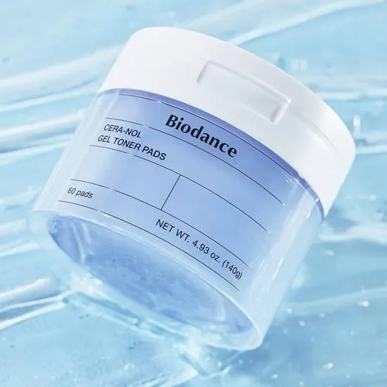 Biodance Hydro Cera-Nol Gel Toner Pads 60 Pads