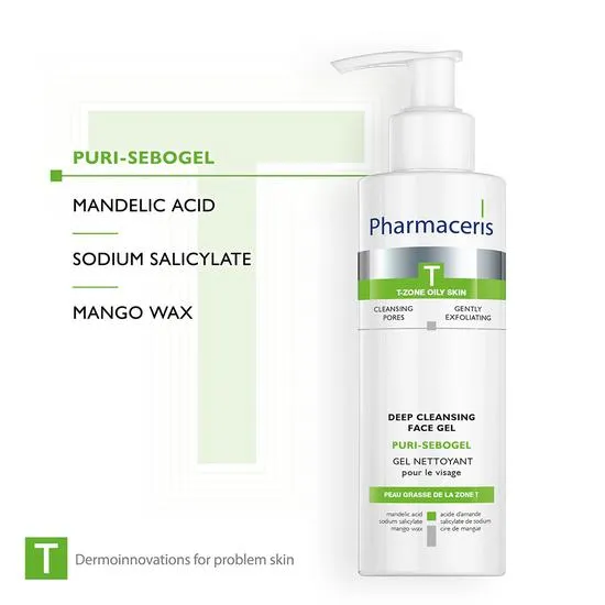 Pharmaceris T Puri-Sebogel Deep Cleansing Face Gel 190ml