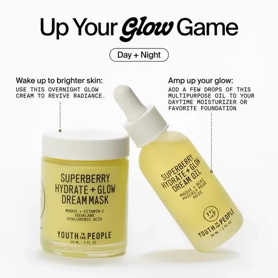 Youth To The People Superberry Hydrate + Glow Dream Mask 59ml