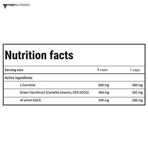 Trec Nutrition L-Carnitine + Green Tea 90 Capsules