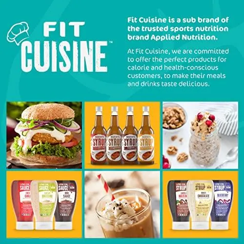 Applied Nutrition Fit Cuisine Low-Cal Sauce Peri-Peri Sauce 425ml