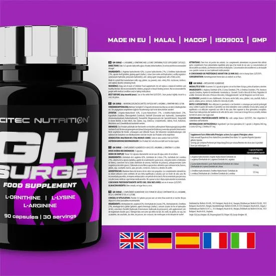 Scitec Nutrition GH Surge 90 Capsules