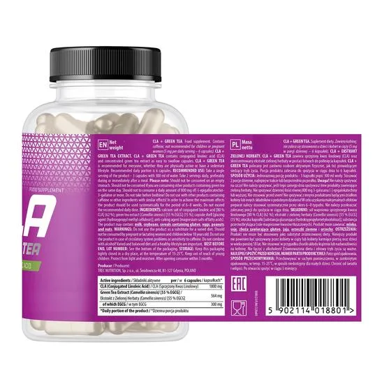 Trec Nutrition CLA + Green Tea 90 Capsules