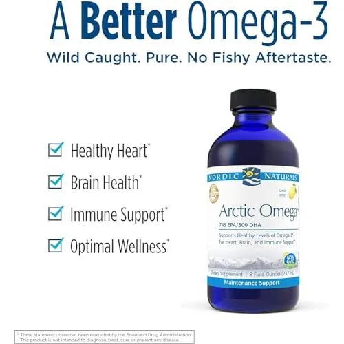 Nordic Naturals Arctic Omega Lemon 237ml