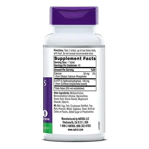 Natrol 5-HTP 100mg Time Release Tablets 90 Tablets