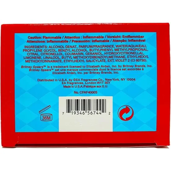 Britney Spears Circus Fantasy Eau De Parfum 100ml
