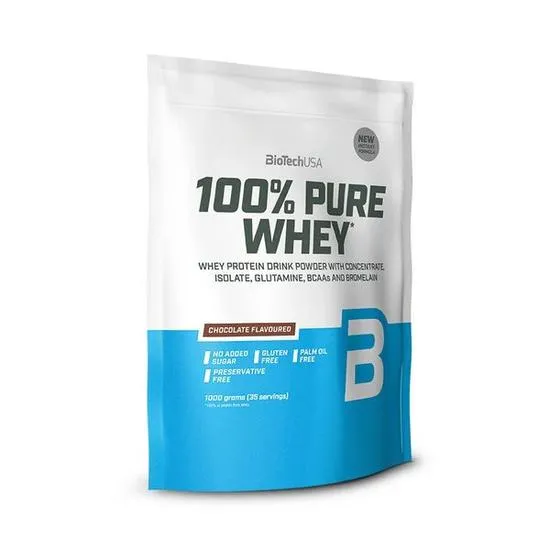 BioTechUSA 100% Pure Whey Bourbon Vanilla 1000g