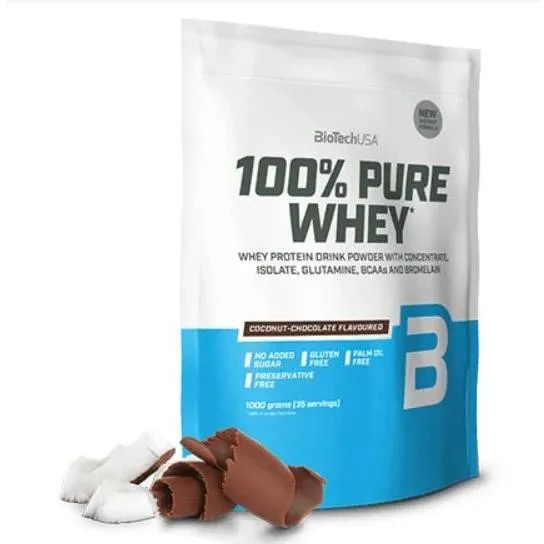 BioTechUSA 100% Pure Whey Caramel Cappuccino 1000g
