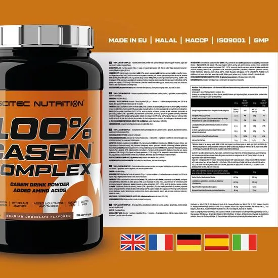 Scitec Nutrition SciTec 100% Casein Complex Belgian Chocolate 920g