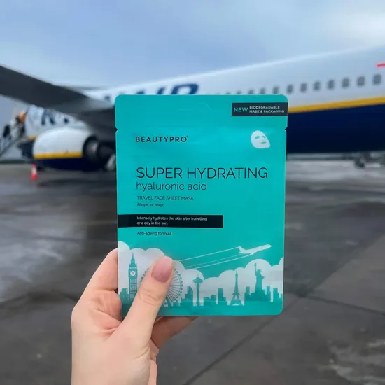 BeautyPro Super Hydrating Travel Face Sheet Mask x1