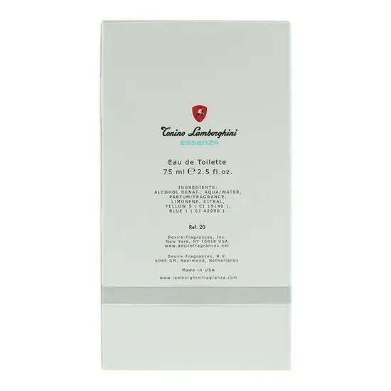 Tonino Lamborghini Essenza Eau De Toilette 75ml