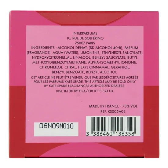 Kate Spade Cherie Eau De Parfum 40ml