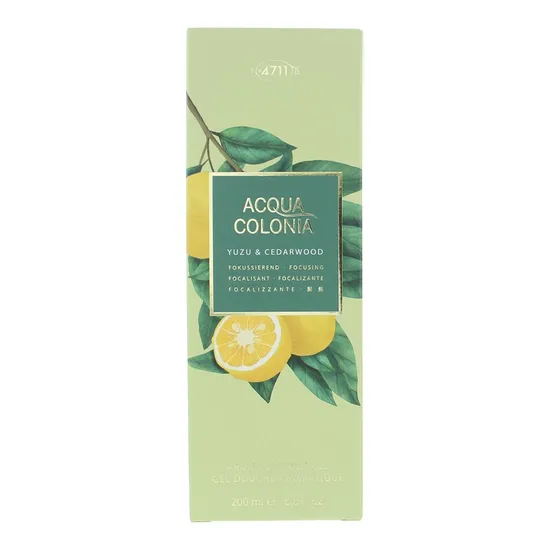 4711 Acqua Colonia Yuzu & Cedarwood Shower Gel 200ml
