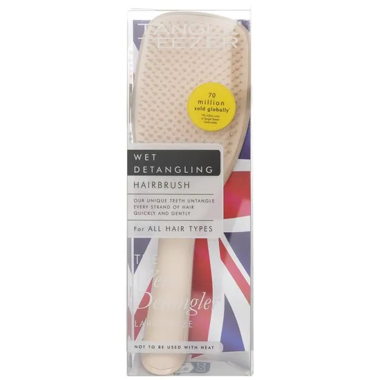 Tangle Teezer The Wet Detangling Large Hair Brush Vanilla Latte