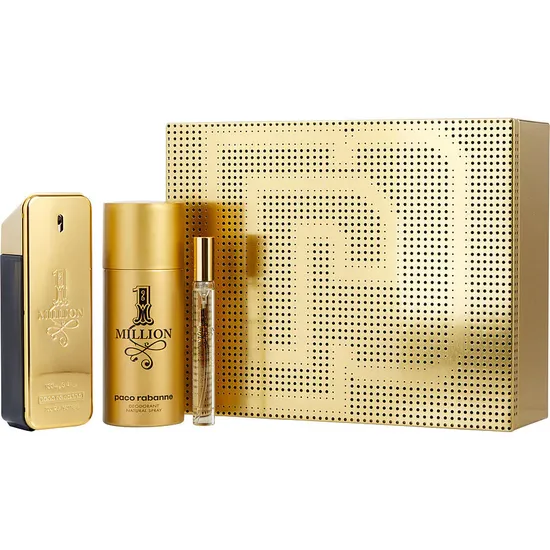 Paco Rabanne 1 Million Gift Set 100ml Eau De Toilette + 100ml Shower Gel