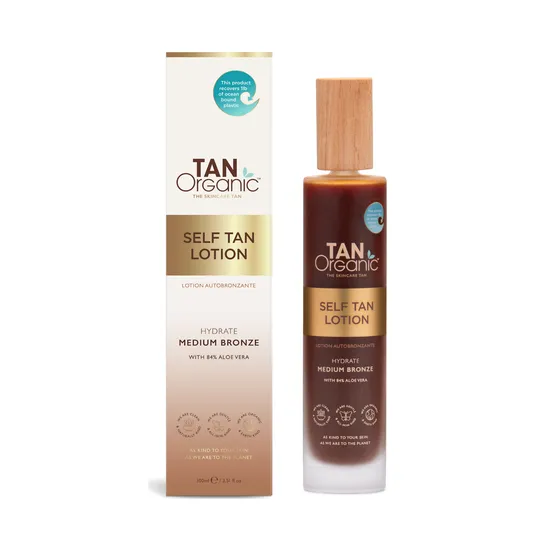 TanOrganic Self Tan Lotion Medium Bronze