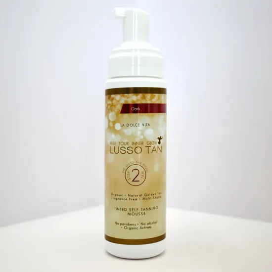 Lusso Tan Tinted Self Tanning Mousse Ultra-Dark