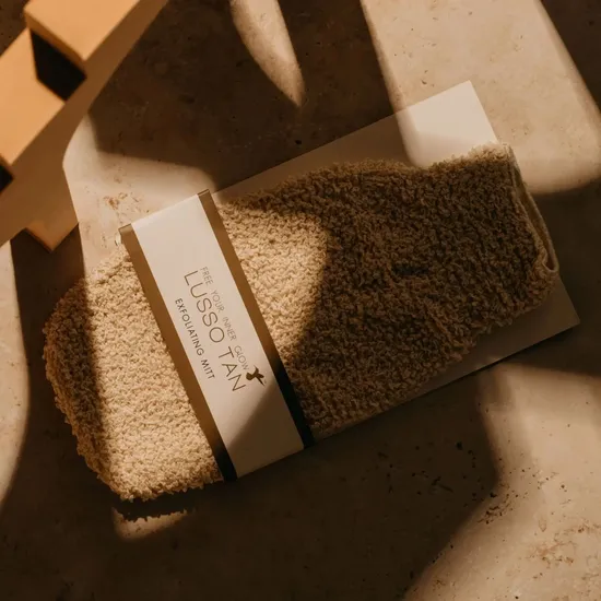 Lusso Tan Exfoliating Mitt