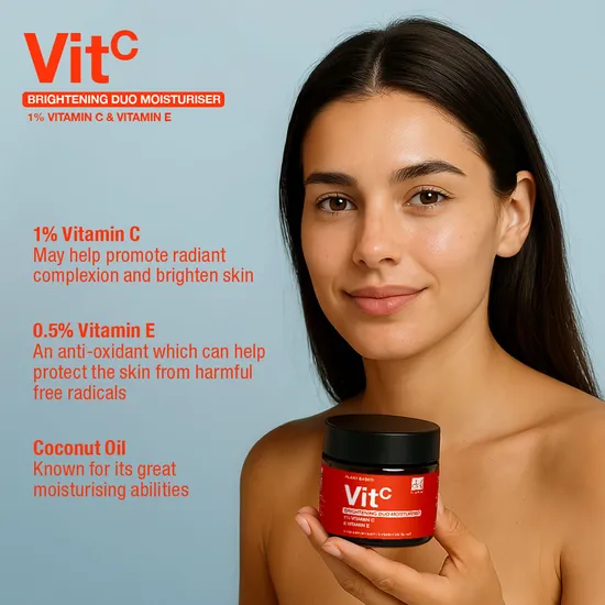 Dr Botanicals Brightening Duo Moisturiser With 1% Vitamin C & Vitamin E 60ml