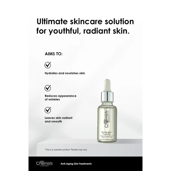 skinChemists Wrinkle Killer Facial Oil 30ml