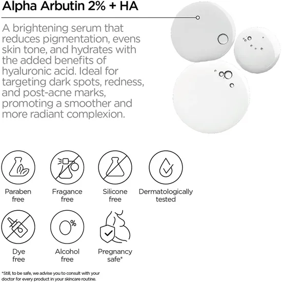 Revox JUST Alpha Arbutin 2% + HA 30ml
