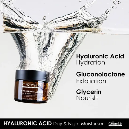 skinChemists Hyaluronic Acid Day Moisturiser 60ml