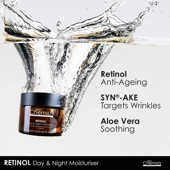 skinChemists Anti-Ageing Retinol Night Moisturiser With SYN-AKE 60ml
