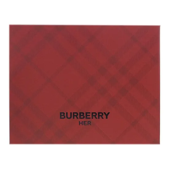 BURBERRY Her Eau De Parfum Gift Set 100ml Eau de Parfum + 75ml Body Lotion + 10ml Eau de Parfum