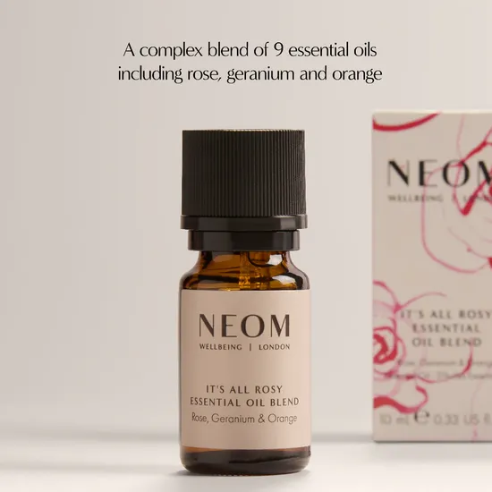 Neom Organics Wellbeing It's All Rosy Essential Oil Blend 10ml