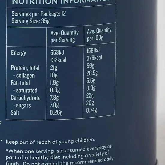 Dose & Co Collagen Protein Powder Vanilla 420g