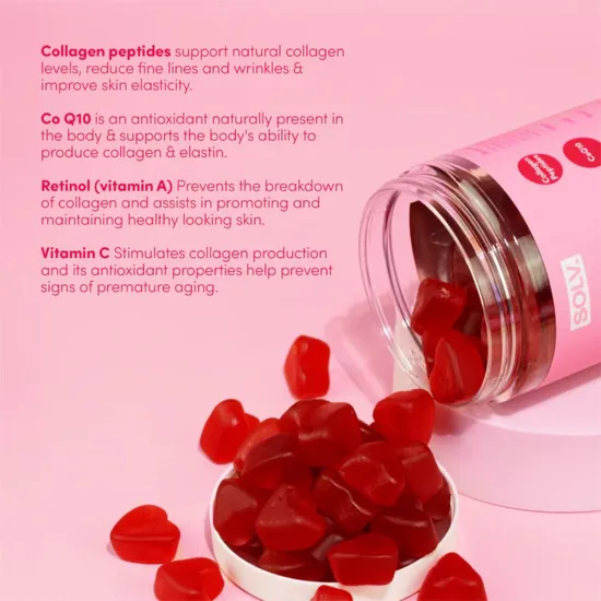 SOLV Collagen + CoQ10 Gummies 56 Gummies