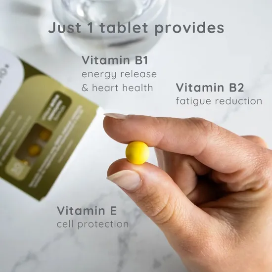 Wassen Coenzyme Q10 + Vitamin E Tablets 30 Tablets