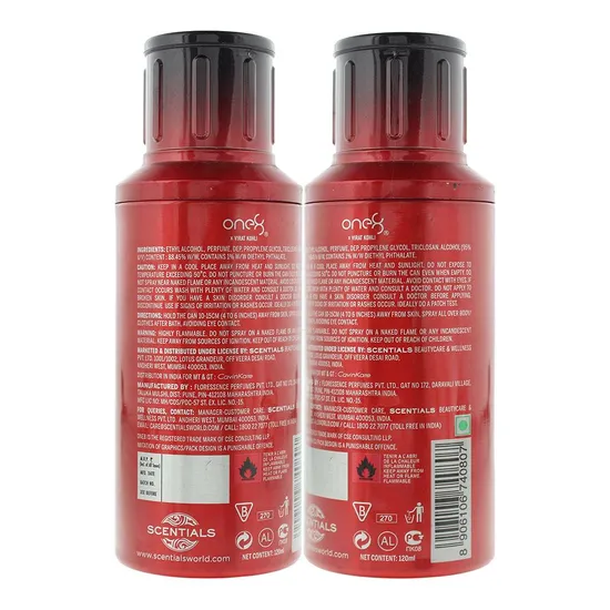 One8 Rouge No Gas Body Spray 120ml