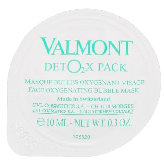 Valmont Deto2x Pack Oxygenating Bubble Mask 6 x 10ml