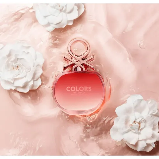 United Colors Of Benetton Colours De Benetton Rose Intenso Eau De Parfum 80ml