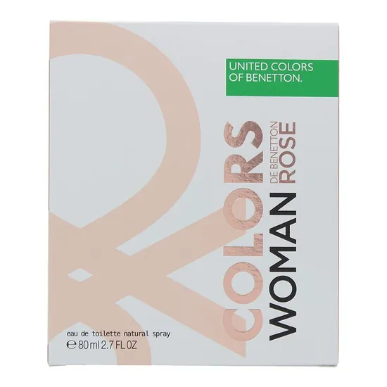 United Colors Of Benetton Colours Woman Rose Eau De Toilette 50ml