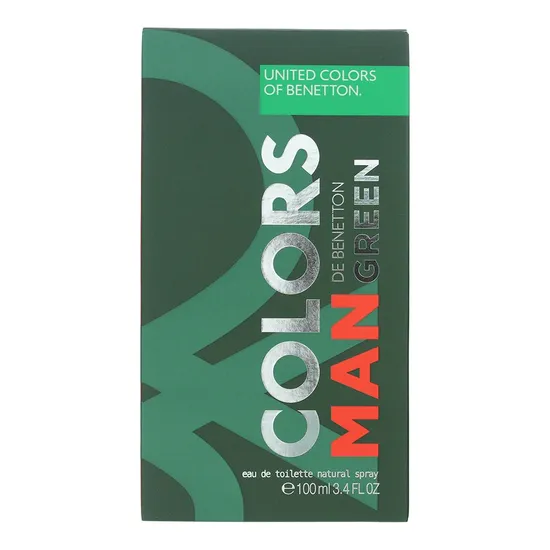 United Colors Of Benetton Colours Man Green Eau De Toilette 100ml