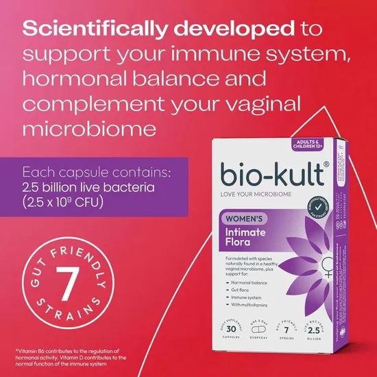 Bio-Kult Women's Intimate Flora Capsules 30 Capsules